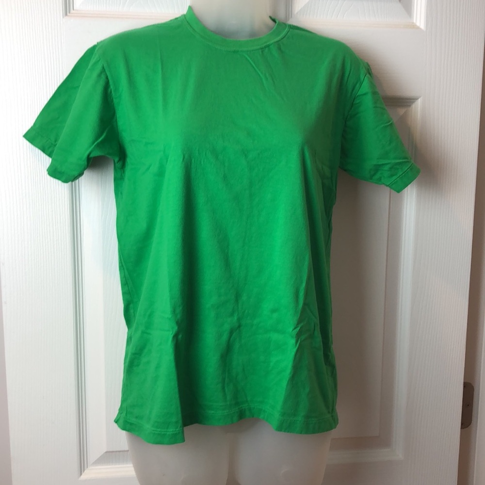 J.Press Tee shirt Green 38/M Combed Cotton. NWOT